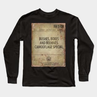 BUSHES, BOXES AND BEEHIVES CAMOUFLAGE SPECIAL Long Sleeve T-Shirt